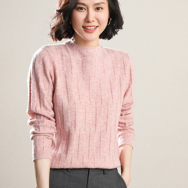 women's sweaters 100% merino cashmere wool female sweater warm winter soft the neck long sleeve around enyi, White;black
women's sweaters 100% merino cashmere wool female sweater warm winter soft the neck long sleeve around enyi, White;black