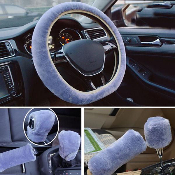 steering wheel covers universal winter fluffy car cover protector+gear shfit knob handbrake auto accessories protector
steering wheel covers universal winter fluffy car cover protector+gear shfit knob handbrake auto accessories protector