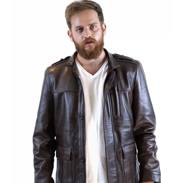 men's leather & faux kremlin genuine coats (leather jacket) lambskin real turkish made in turkey, Black
men's leather & faux kremlin genuine coats (leather jacket) lambskin real turkish made in turkey, Black