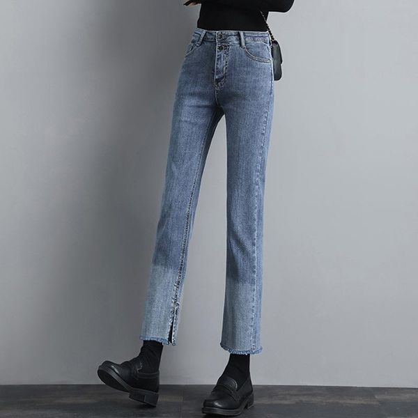 women's jeans thin gradient washed wide-leg pants trend straight-leg retro hong kong style high waist female 2021 spring, Blue
women's jeans thin gradient washed wide-leg pants trend straight-leg retro hong kong style high waist female 2021 spring, Blue