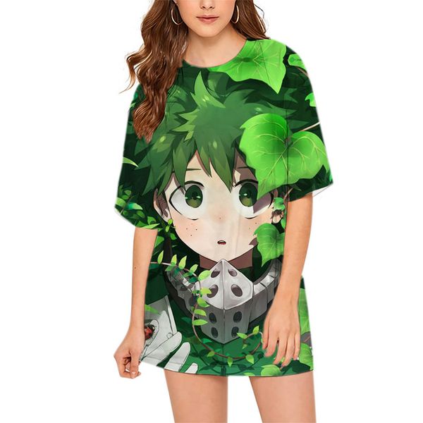 cloocl my hero academia midoriya izuku women tee printed lady clothes loose short sleeve teens casual style leisure outfits, White
cloocl my hero academia midoriya izuku women tee printed lady clothes loose short sleeve teens casual style leisure outfits, White