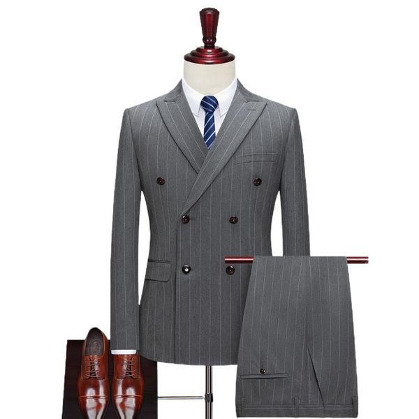 mens double breasted suits terno masculino slim fit men's formal set brand black grey jacket pants vest/ prom dresses & blazers, White;black
mens double breasted suits terno masculino slim fit men's formal set brand black grey jacket pants vest/ prom dresses & blazers, White;black