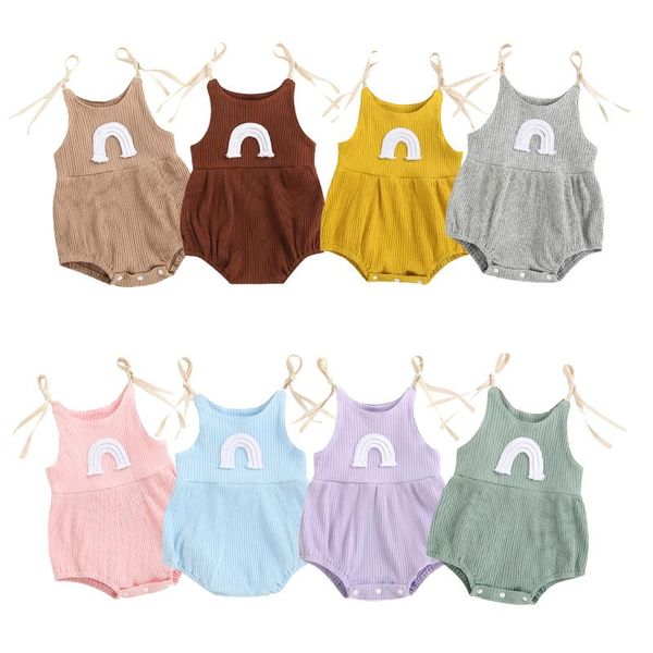 rompers wallarenear 0-24m infant baby girl fashion summer clothing sleeveless rainbow printed jumpsuit bodysuit 8colors, Blue
rompers wallarenear 0-24m infant baby girl fashion summer clothing sleeveless rainbow printed jumpsuit bodysuit 8colors, Blue