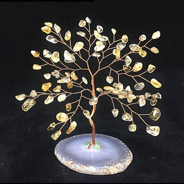 decorative objects & figurines natural crystal money tree, gemstone feng shui ornaments tree bonsai, agate base deskshelf decoration
decorative objects & figurines natural crystal money tree, gemstone feng shui ornaments tree bonsai, agate base deskshelf decoration