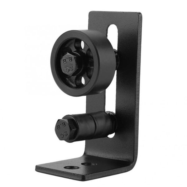 black steel sturdy durable door guide for sliding barn with 8 installation options other hardware
black steel sturdy durable door guide for sliding barn with 8 installation options other hardware