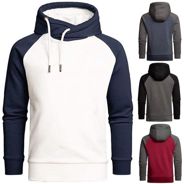 men's hoodies & sweatshirts man hoodie long sleeve autumn streetwear men clothes warm high collar drawstring hooded pullover fleece, Black
men's hoodies & sweatshirts man hoodie long sleeve autumn streetwear men clothes warm high collar drawstring hooded pullover fleece, Black