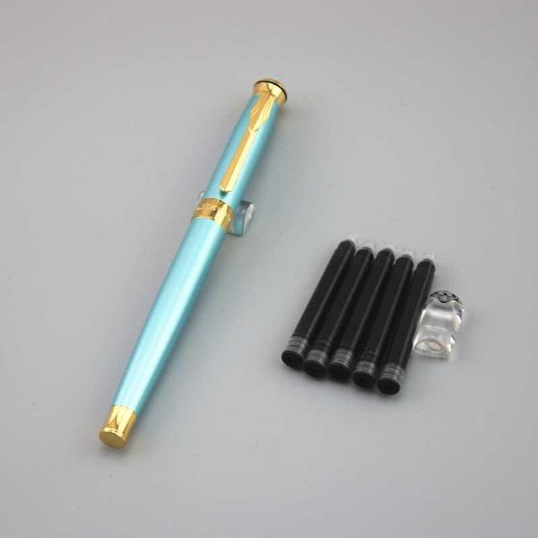 fountain pens dkw metal pen writing office school supplies material stationery teacher student gift with 5pcs ink sac 040
fountain pens dkw metal pen writing office school supplies material stationery teacher student gift with 5pcs ink sac 040