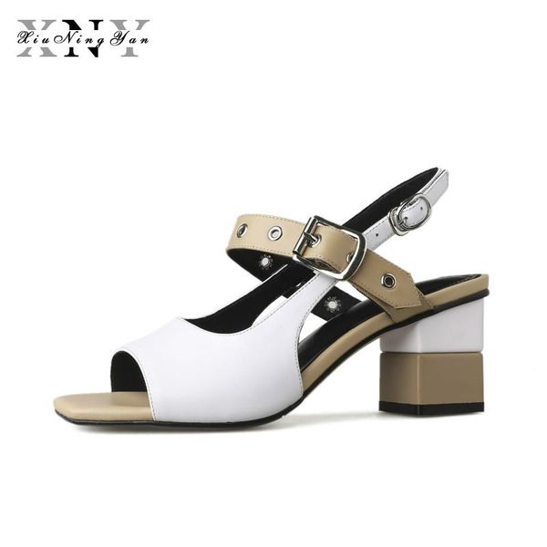 luxury summer women sandals genuine leather ladies fashion dating office shoes woman open toe buckle strap footwear square heel, Black
luxury summer women sandals genuine leather ladies fashion dating office shoes woman open toe buckle strap footwear square heel, Black
