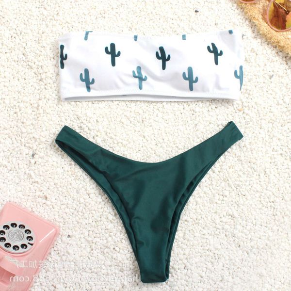 ms swimsuit printed cactus multi color bra split swimsuit women's bikini, White;black
ms swimsuit printed cactus multi color bra split swimsuit women's bikini, White;black