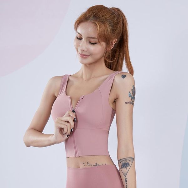 yoga outfit shirts women bra vest crop zipper sports sleeveless u-neck summer quick dry workout fitness gym sportswear chest pad
yoga outfit shirts women bra vest crop zipper sports sleeveless u-neck summer quick dry workout fitness gym sportswear chest pad