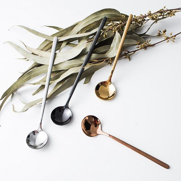 spoons gold spoon stainless steel round silver blacktea coffee for ice cream dessert rosegold long handled cutlery kitchen
spoons gold spoon stainless steel round silver blacktea coffee for ice cream dessert rosegold long handled cutlery kitchen