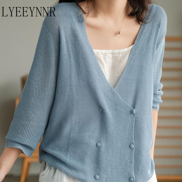 women's knits & tees lyeeynnr casual cardigan women v neck long sleeve loose sweater unicolor all-match double breasted chic knitwear j, White
women's knits & tees lyeeynnr casual cardigan women v neck long sleeve loose sweater unicolor all-match double breasted chic knitwear j, White