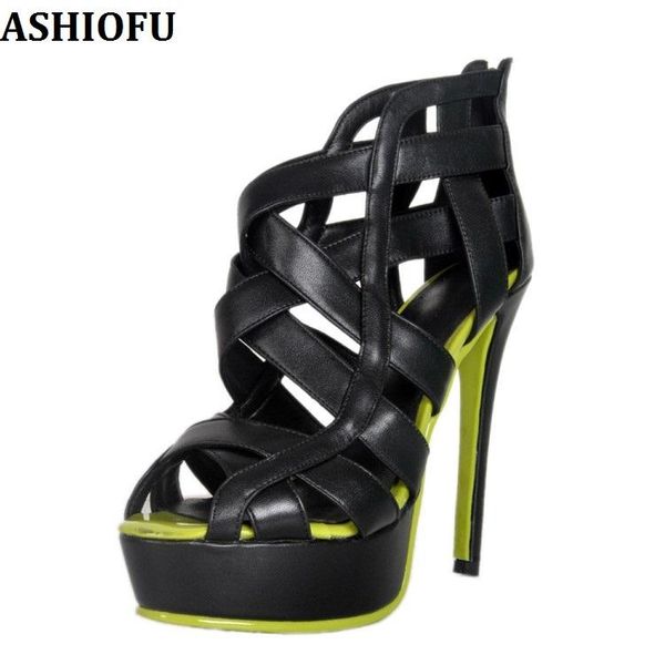 real pos ladies high heel sandals cut-out peep-toe party prom summer shoes stiletto fashion evening, Black
real pos ladies high heel sandals cut-out peep-toe party prom summer shoes stiletto fashion evening, Black