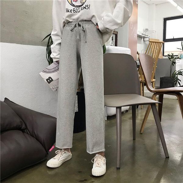 wide leg straight pants with cotton for female students korean version ankle-length neon green women's & capris, Black;white
wide leg straight pants with cotton for female students korean version ankle-length neon green women's & capris, Black;white