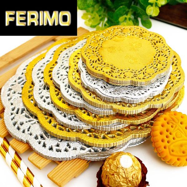 50pcs round gold silver paper lace doilies cake place mat 6.5/7.5/8.5in party wedding gift decoration disposable tableware dinnerware
50pcs round gold silver paper lace doilies cake place mat 6.5/7.5/8.5in party wedding gift decoration disposable tableware dinnerware