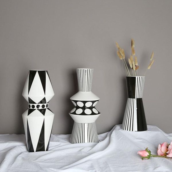 vases nordic style ceramic vase decoration living room flower arrangement accessories simple creative black and white
vases nordic style ceramic vase decoration living room flower arrangement accessories simple creative black and white