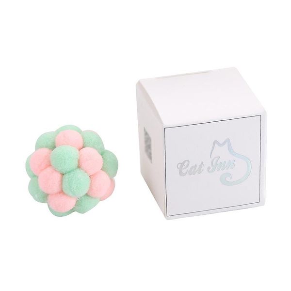 cat toys 1pc pompom ball dual-color funny interactive plush toy with bell pet supplies accessories favors
cat toys 1pc pompom ball dual-color funny interactive plush toy with bell pet supplies accessories favors