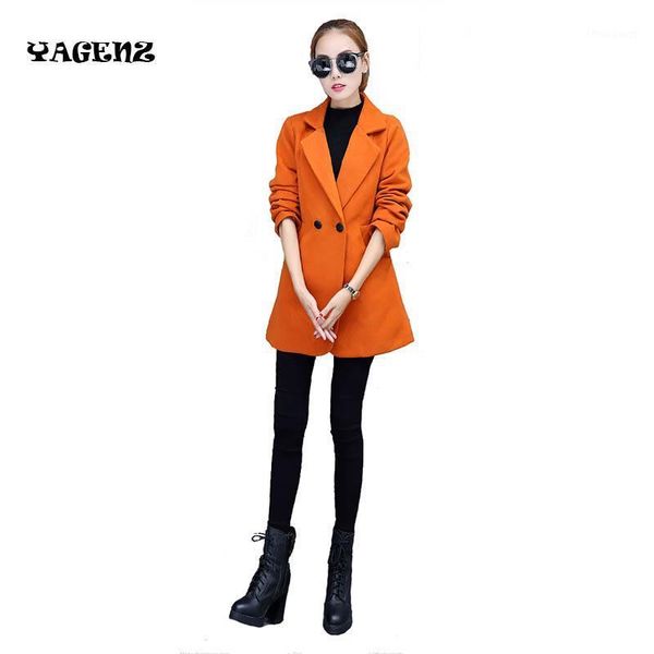 women's jackets women woolen coat jacket 2021 autumn and winter fashion slim elegant b38, Black;brown
women's jackets women woolen coat jacket 2021 autumn and winter fashion slim elegant b38, Black;brown