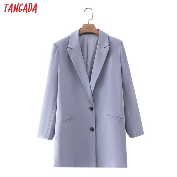 women's suits & blazers tangada women 2021 solid blazer coat vintage long sleeve female outerwear chic 1m54, White;black
women's suits & blazers tangada women 2021 solid blazer coat vintage long sleeve female outerwear chic 1m54, White;black