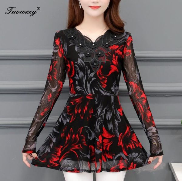 women's blouses & shirts mujer de moda 2021 shirt ladies large size button lace v neck see through long sleeve blusa feminina elegant b, White
women's blouses & shirts mujer de moda 2021 shirt ladies large size button lace v neck see through long sleeve blusa feminina elegant b, White