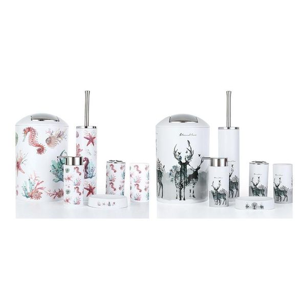 bath accessory set 2 bathroom lotion dispenser toothbrush holder tumbler cup soap dish toilet brush trash can-red & white
bath accessory set 2 bathroom lotion dispenser toothbrush holder tumbler cup soap dish toilet brush trash can-red & white