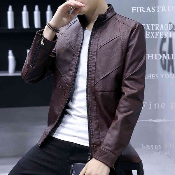 men's leather & faux man-made jacket, winter jacket for solid-colored motorcycle, wind-proof, black leather male-style xz89
men's leather & faux man-made jacket, winter jacket for solid-colored motorcycle, wind-proof, black leather male-style xz89