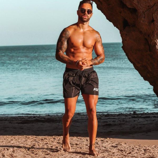 running shorts men's gym summer basketball beach soccer training short sports workout fitness sweatpants, Black;blue
running shorts men's gym summer basketball beach soccer training short sports workout fitness sweatpants, Black;blue