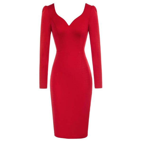 casual dresses elegant dress women v-neck bodycon long sleeve u-back hips-wrapped knee length sheath winter fitting going out lady, Black;gray
casual dresses elegant dress women v-neck bodycon long sleeve u-back hips-wrapped knee length sheath winter fitting going out lady, Black;gray
