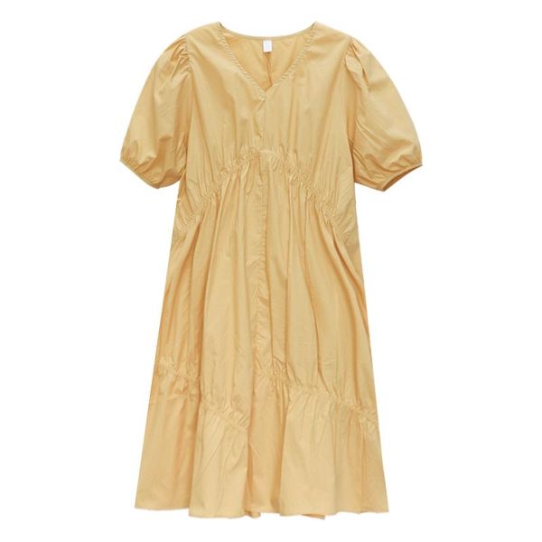 maternity dresses dress spring/summer fashionable elegant v-neck loose mid-length large size summer, White
maternity dresses dress spring/summer fashionable elegant v-neck loose mid-length large size summer, White