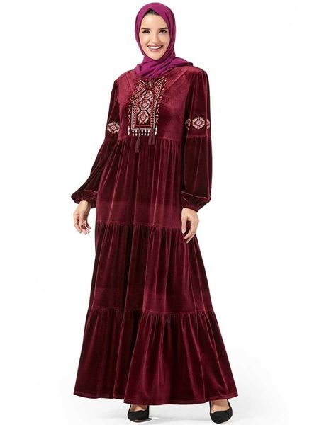 casual dresses velvet abaya dubai tassel embroidery muslim dress kaftan turkish arab islamic clothing long sleeve women fashion robe, Black;gray
casual dresses velvet abaya dubai tassel embroidery muslim dress kaftan turkish arab islamic clothing long sleeve women fashion robe, Black;gray
