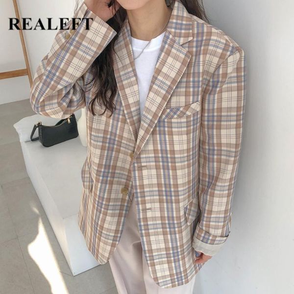 autumn winter vintage plaid women's blazers single breasted jackets notched loose ladies outwear pockets suits &, White;black
autumn winter vintage plaid women's blazers single breasted jackets notched loose ladies outwear pockets suits &, White;black