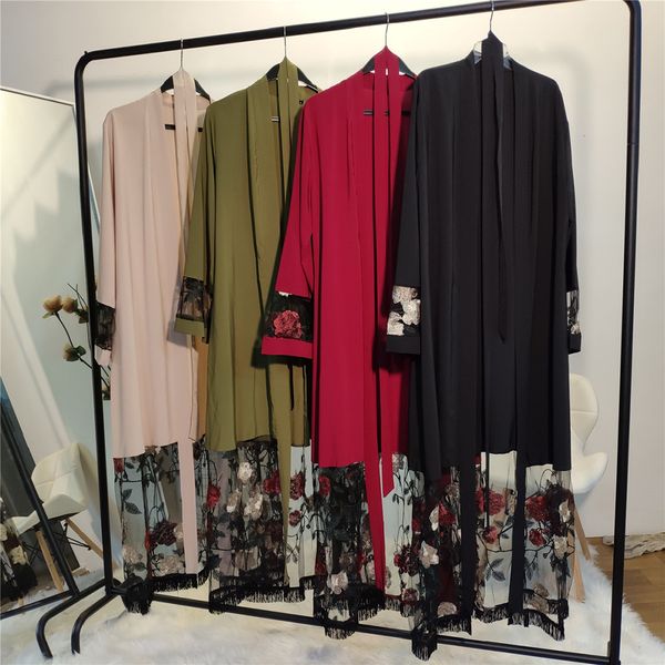 eid mubarak dubai abaya kimono cardigan muslim hijab dress turkey islam clothing caftan robe femme abayas for women cardigan, Red
eid mubarak dubai abaya kimono cardigan muslim hijab dress turkey islam clothing caftan robe femme abayas for women cardigan, Red