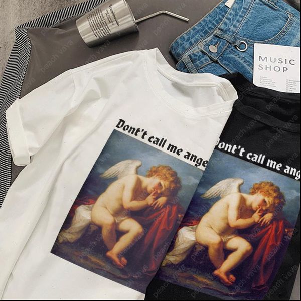 womens dont call me angel cute casual girls vintage loose harajuku hip hop ulzzang women letter cartoon summer chic, White
womens dont call me angel cute casual girls vintage loose harajuku hip hop ulzzang women letter cartoon summer chic, White