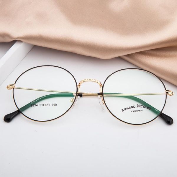 fashion sunglasses frames retro spectacles frame for men and women can be fitted with metal mesh red circular flat lens myopia, Black
fashion sunglasses frames retro spectacles frame for men and women can be fitted with metal mesh red circular flat lens myopia, Black