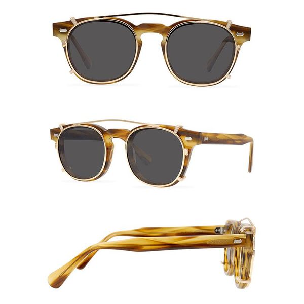 sunglasses belight optical handmade quality cool vintage retro women men uv400 polarized protection oculos clip on 9511, White;black
sunglasses belight optical handmade quality cool vintage retro women men uv400 polarized protection oculos clip on 9511, White;black