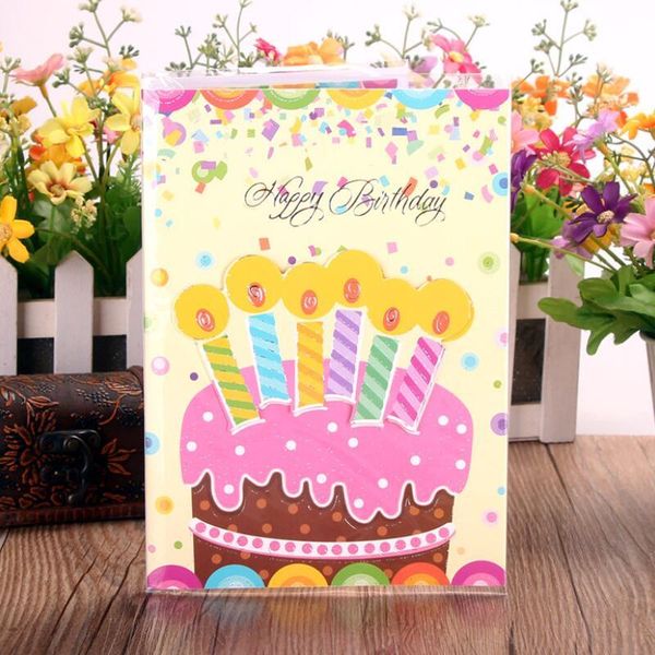 greeting cards 6pcs/lot birthday cake music card special today blessing postcards gift set message
greeting cards 6pcs/lot birthday cake music card special today blessing postcards gift set message