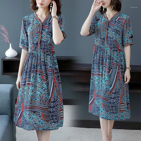 summer fashion blue plus size runway dress 2021 vintage boho print mulberry silk midi elegant women bodycon party vestidos casual dresses, Black;gray
summer fashion blue plus size runway dress 2021 vintage boho print mulberry silk midi elegant women bodycon party vestidos casual dresses, Black;gray