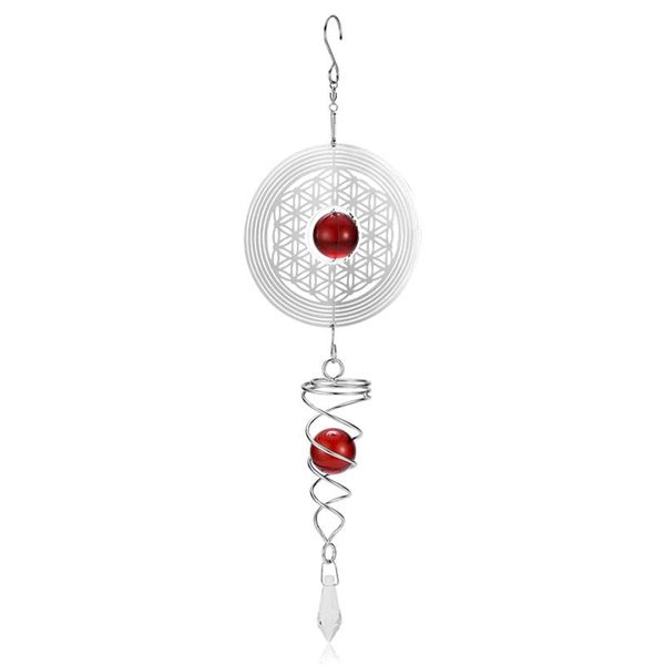 decorative objects & figurines 3d silent rotating stainless steel wind chime hollow wall hanging ornament decor
decorative objects & figurines 3d silent rotating stainless steel wind chime hollow wall hanging ornament decor