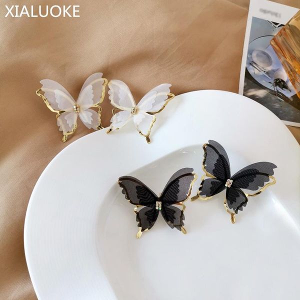 stud xialuoke s925 needle cute romantic butterfly crystal yarn fairy earrings for women trendy lovely french ear jewelry 2021, Golden;silver
stud xialuoke s925 needle cute romantic butterfly crystal yarn fairy earrings for women trendy lovely french ear jewelry 2021, Golden;silver