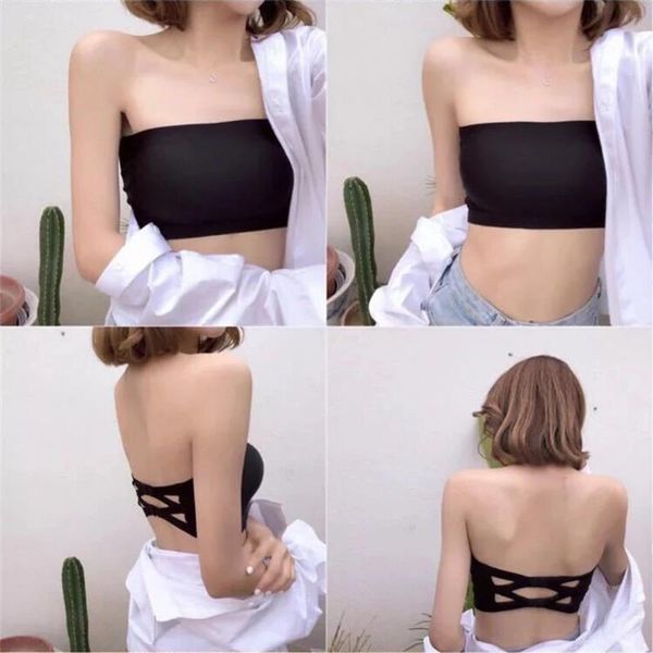 bustiers & corsets one piece seamless women tube invisible bra intimates strapless bustier bandeau breathable wrapped chest lingeri, Black;white
bustiers & corsets one piece seamless women tube invisible bra intimates strapless bustier bandeau breathable wrapped chest lingeri, Black;white