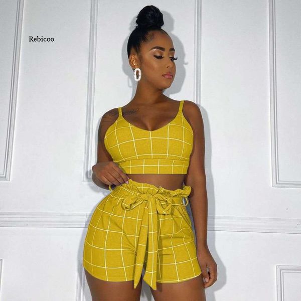 women's shorts two pieces women sets lattice print crop biker 2 set summer fashion streetwear outfits tracksuit, White;black
women's shorts two pieces women sets lattice print crop biker 2 set summer fashion streetwear outfits tracksuit, White;black