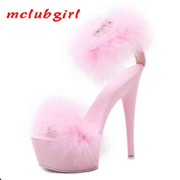 sandals mclubgirl for women model high heels fine with black platform ultra-high-heel furry women's lfd 220121 
sandals mclubgirl for women model high heels fine with black platform ultra-high-heel furry women's lfd 220121