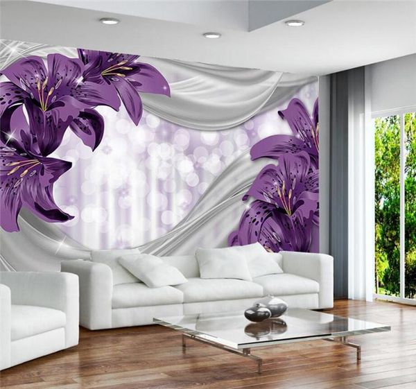custom 3d wall paper american lily flower silk garden fresco sofa living room bedroom tv backdrop home decoration wallpapers
custom 3d wall paper american lily flower silk garden fresco sofa living room bedroom tv backdrop home decoration wallpapers