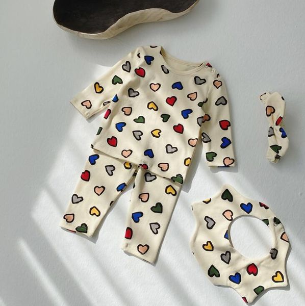 clothing sets 2021 korea style boys girls 4 pcs set printed t shirt+long pants+ cape+ hairband autumn cotton babys pajama suit 0-3 years wu8, White
clothing sets 2021 korea style boys girls 4 pcs set printed t shirt+long pants+ cape+ hairband autumn cotton babys pajama suit 0-3 years wu8, White
