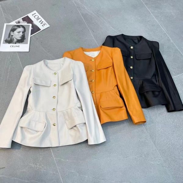 women's leather & faux genuine jackets women autumn 2021 jacket korean fashion sheepskin coat, Black
women's leather & faux genuine jackets women autumn 2021 jacket korean fashion sheepskin coat, Black