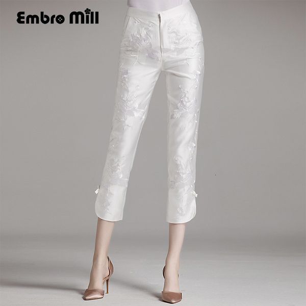 women's pants & capris embro mill high-end women floral slim vintage royal embroidery lady beautiful spring autumn trousers female s-xx, Black;white
women's pants & capris embro mill high-end women floral slim vintage royal embroidery lady beautiful spring autumn trousers female s-xx, Black;white