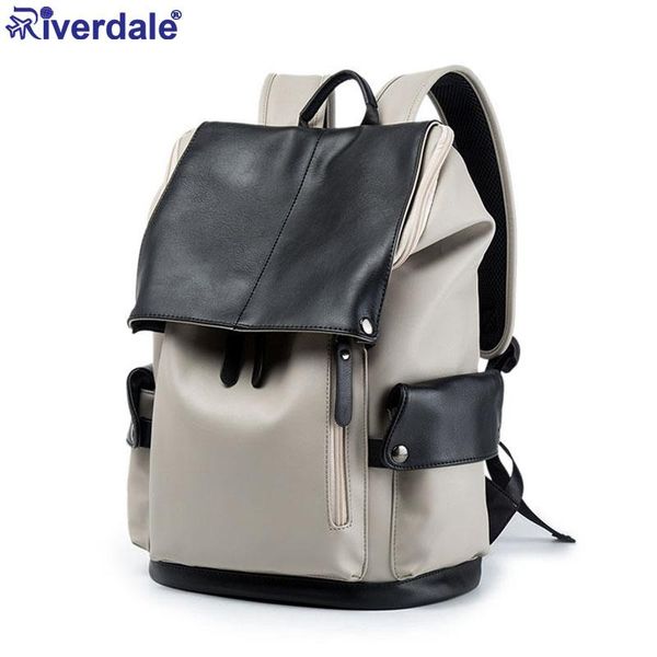riverdale large capacity pu men's multifunction backpacks travel backpack for men lapbag casual daily business bags
riverdale large capacity pu men's multifunction backpacks travel backpack for men lapbag casual daily business bags
