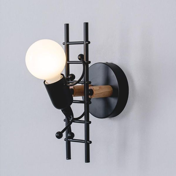wall lamp nordic bedroom creative personality little man climb stair light aisle corridor children's room bedside
wall lamp nordic bedroom creative personality little man climb stair light aisle corridor children's room bedside