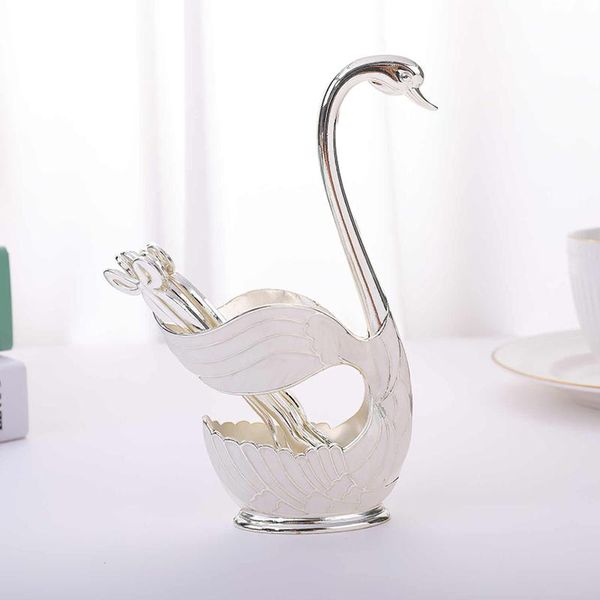 spoons 6pcs dessert spoon set with swan base cake coffee ice cream suitable for cafe shop
spoons 6pcs dessert spoon set with swan base cake coffee ice cream suitable for cafe shop