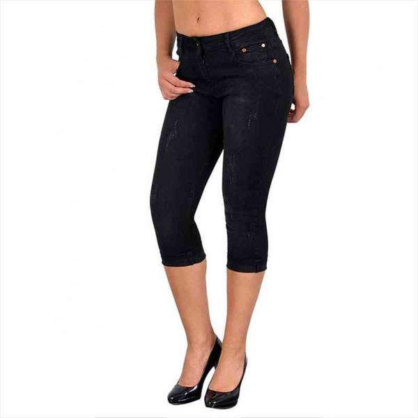 50% summer women fashion high waist skinny jeans knee length denim capri all-match plus size capri, Black;white
50% summer women fashion high waist skinny jeans knee length denim capri all-match plus size capri, Black;white